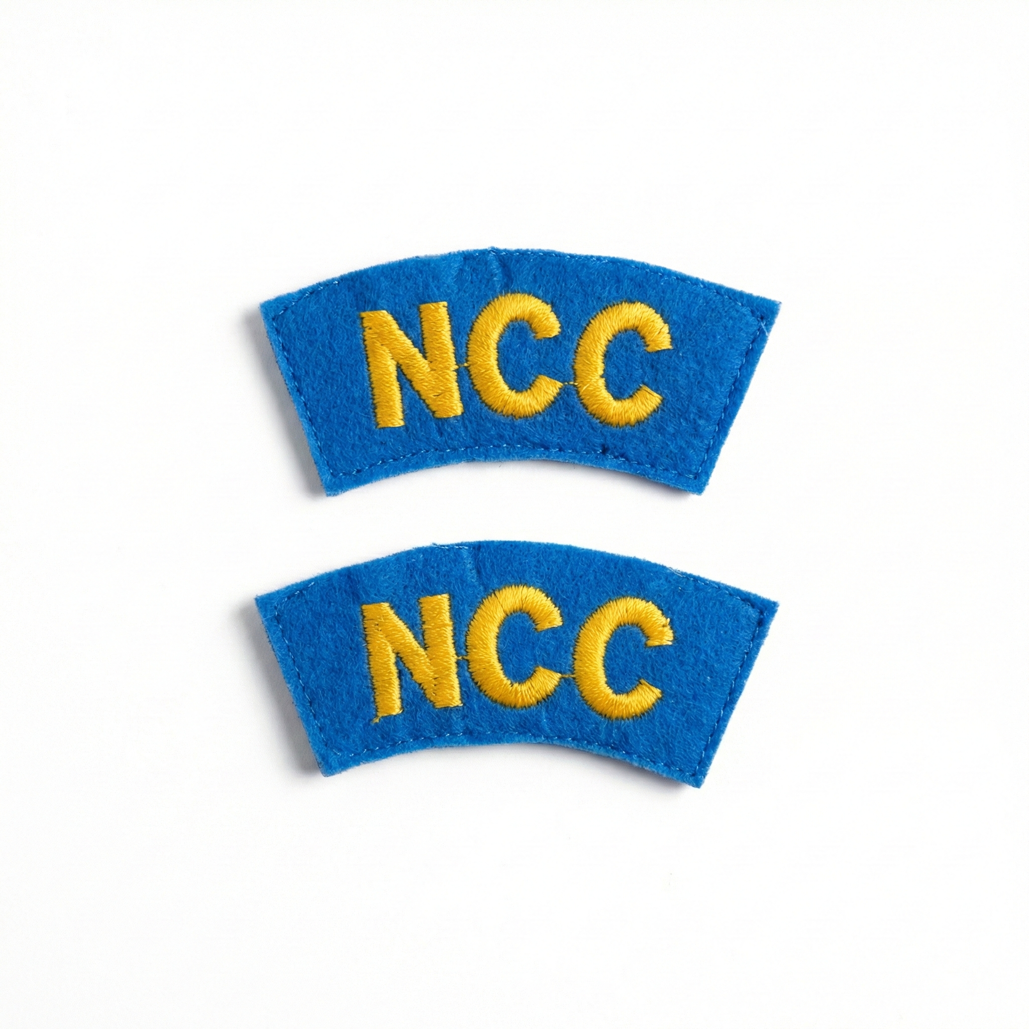 NCC arm title shoulder badge air wing gold embroidery ncconline.in store