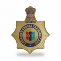 NCC CATC Camp Badge – Combined Annual Training Camp Seven-Corner metal badge with NCC emblem and Ashoka symbol for Army, Navy, Air Wing cadets