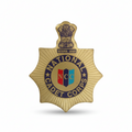 NCC Camp Badge Seven-Corner metal insignia with Ashoka emblem and National Cadet Corps logo