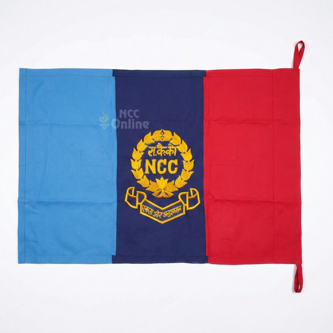 Ncc Signs Buy NCC Embroidered Flag – National Cadet Corps | Online India – NCC Online