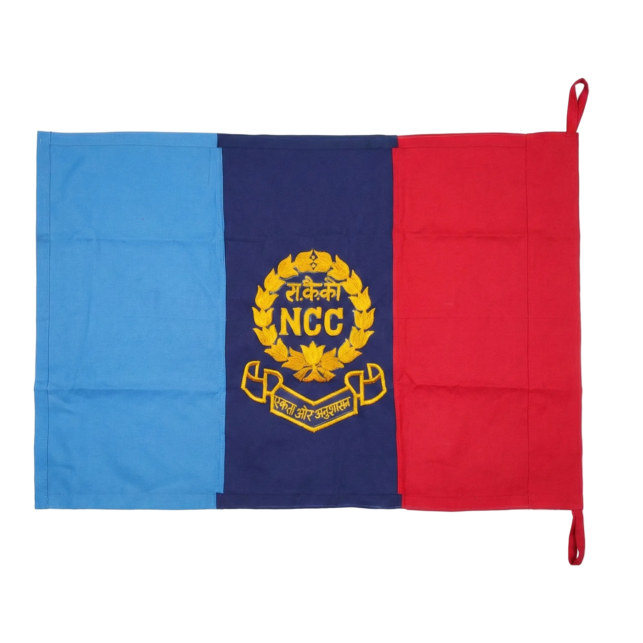 National Cadet Corps NCC flag embroidery back view