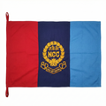 NCC embroidered flag with gold crest red navy blue light blue ncc online store