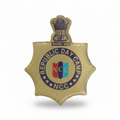 NCC RDC Camp Badge Republic Day Camp Seven-Corner metal insignia with Ashoka emblem
